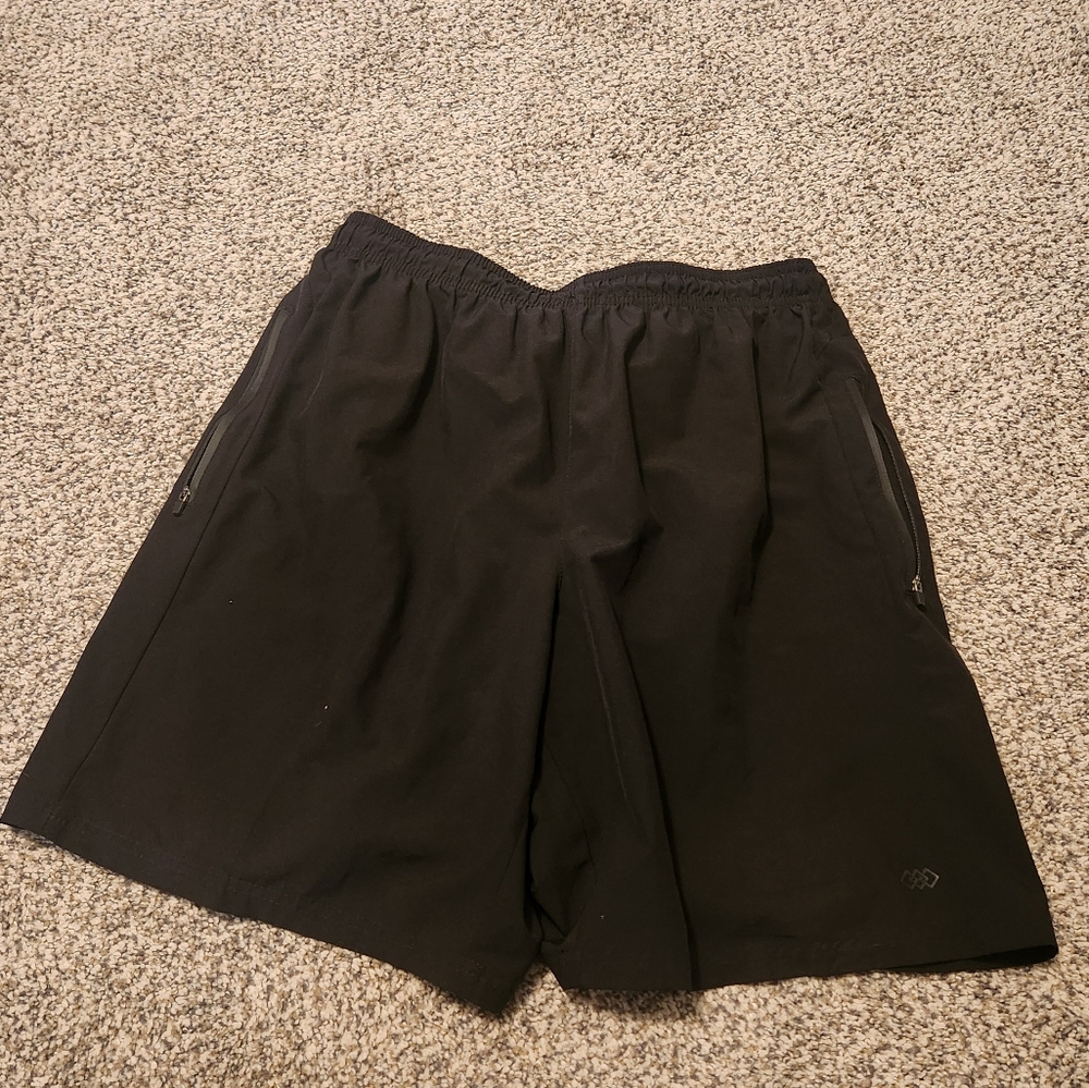 Legend Black Active Shorts